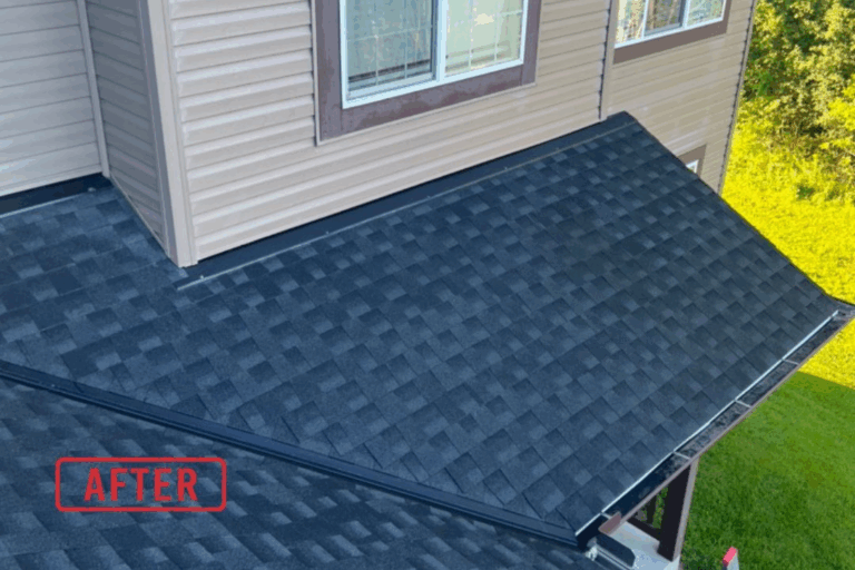 New Shingles on big lake Home
