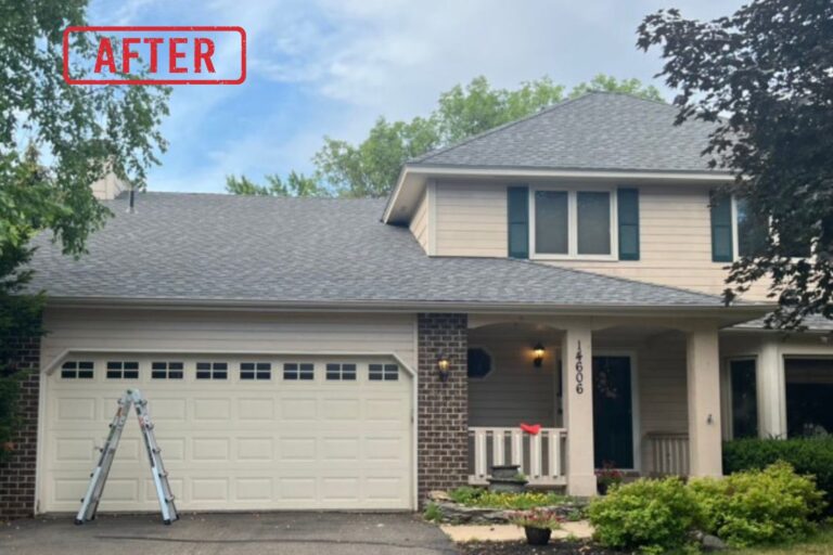Shingles Roof Replacement Project in Minneapolis