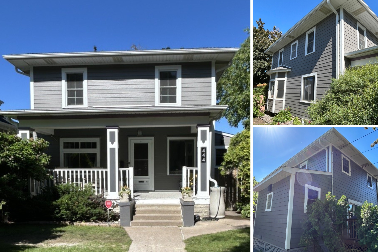 Image showcasing James Hardie Plank Siding Replacement Project in Minneapolis MN