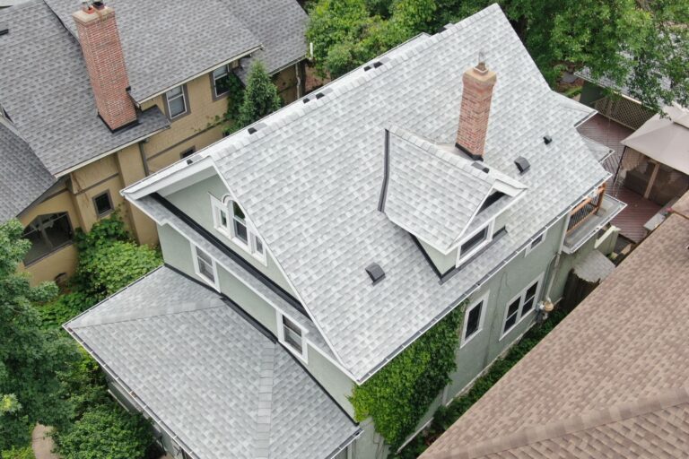 Storm damage roof replacement in Minneapolis MN
