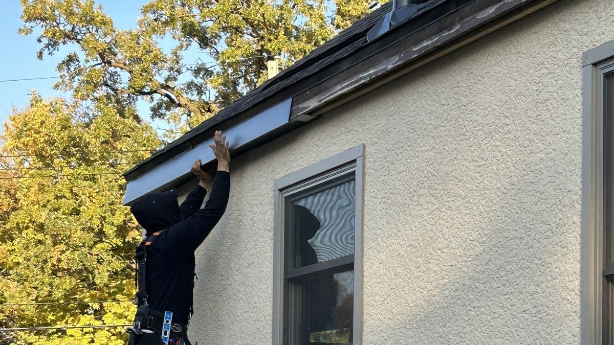 Soffit and fascia replacement and installation