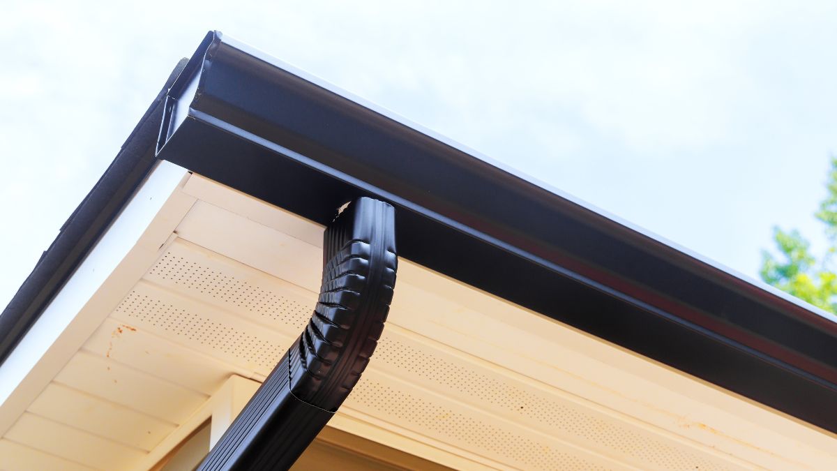 Downspout sizing and extensions