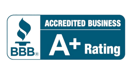 BBB A+ Accredited Business badge