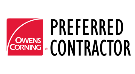 Owens Corning Preferred Contractor badge