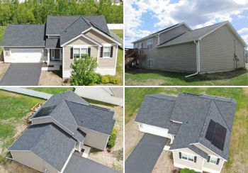 Storm Damage Restoration Project in Big Lake in Becker