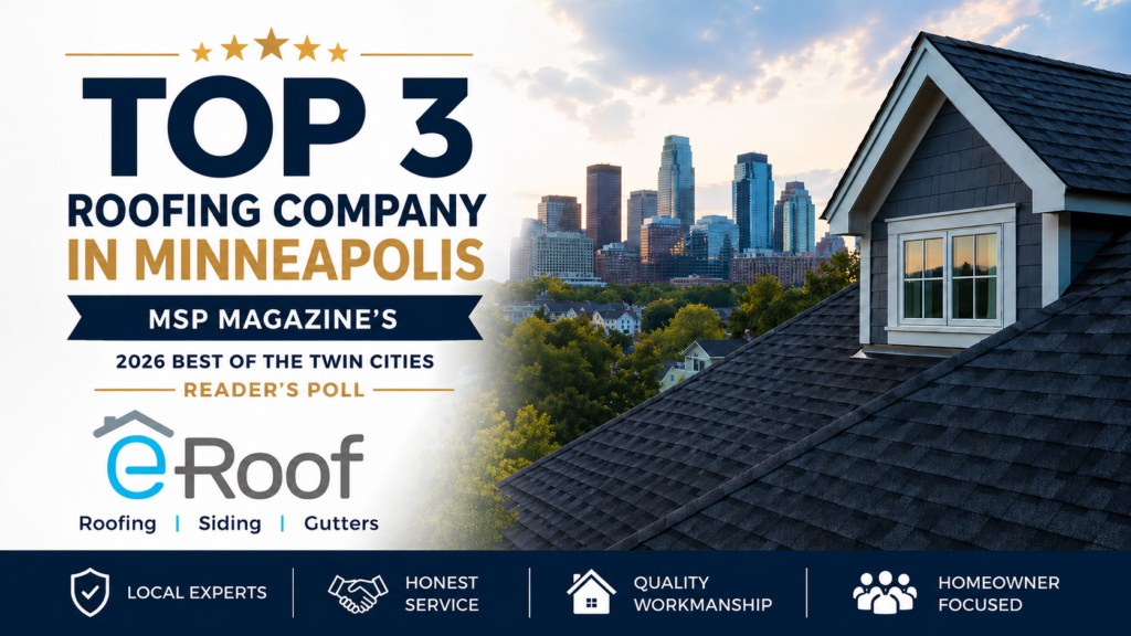 Voted Top 3 Roofing Company in Minneapolis (2026 Reader’s Poll)