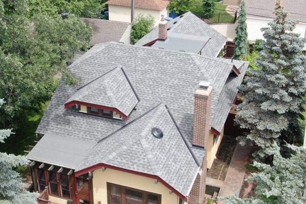 Roof replacement project in Minneapolis, MN