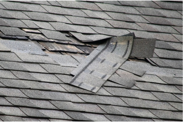 Roof repair project in Minneapolis