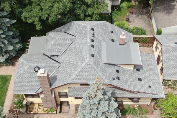 Roof replacement project in Minneapolis