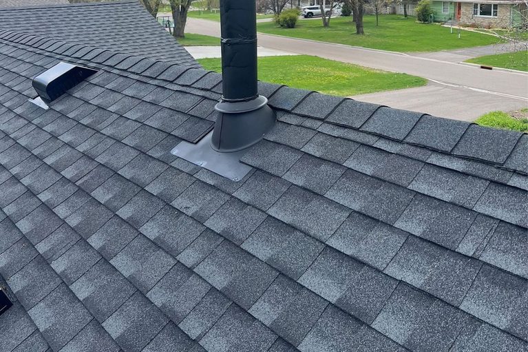 GAF Timberline HDZ Roof Replacement Project in Minnetonka, MN in Elko New Market